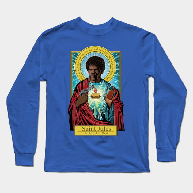 Saint Jules Long Sleeve T-Shirt by Pop Art Saints